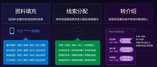巧达科技自动补全学员信息